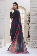 Load image into Gallery viewer, Ethinic Vibes Stitched 3 Piece Embroidered Lawn Cotton Suit
