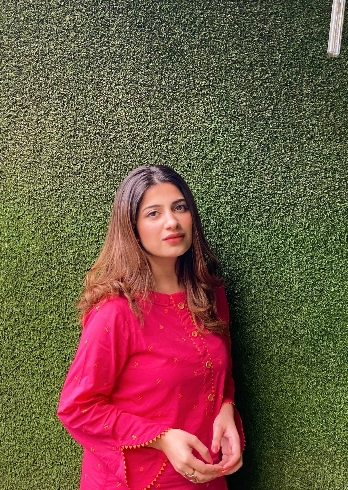 Rustic Stitched 2 Piece Embroidered Lawn Cotton Suit