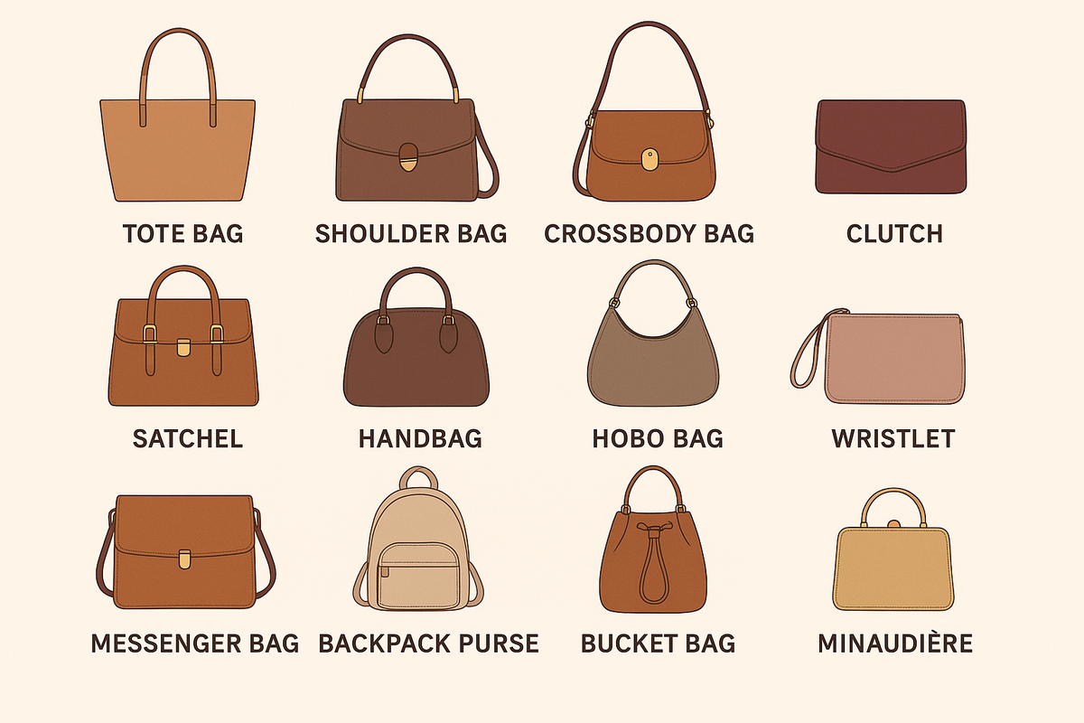 The Ultimate Guide to Handbag Types Every Woman Should Know – Luxeurs
