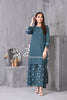 Pine Green Stitched 2pc Embroidered Suit