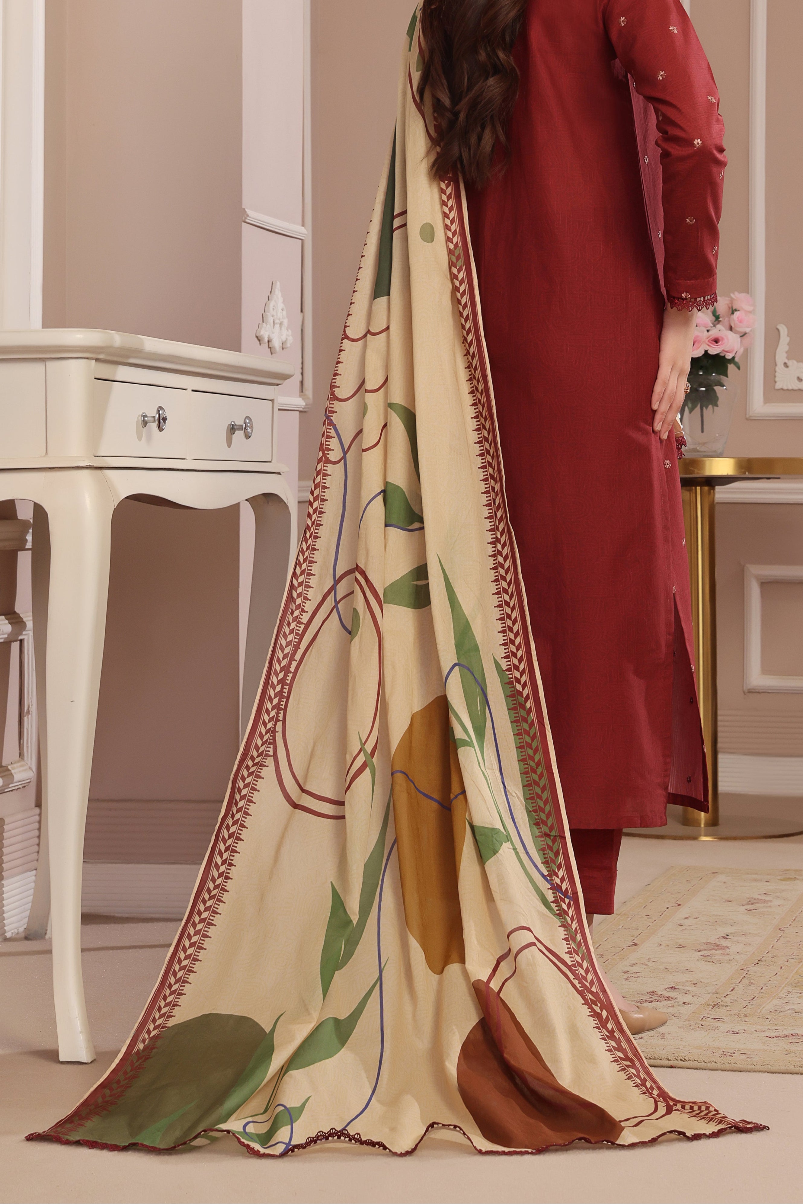 Affordable Luxury Pakistani Lawn Dress