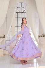 Load image into Gallery viewer, Shokh-e-Nazar Stitched 3PC Formal Organza Dress
