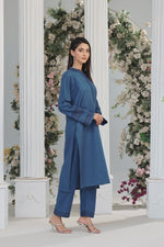 Load image into Gallery viewer, Sapphire Khaddar Embroidered 2PC Dress
