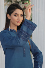 Load image into Gallery viewer, Sapphire Khaddar Embroidered 2PC Dress
