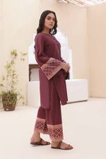 Load image into Gallery viewer, Luxeurs Embroidered Pakistani Ready to Wear Lawn Dress
