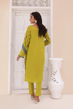 Load image into Gallery viewer, Luxeurs Embroidered Pretwear Designer Lawn Dress
