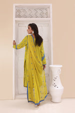 Load image into Gallery viewer, Luxeurs Embroidered Pretwear Designer Lawn Dress
