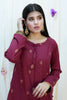 Terracotta 2PC Embroidered Lawn Dress