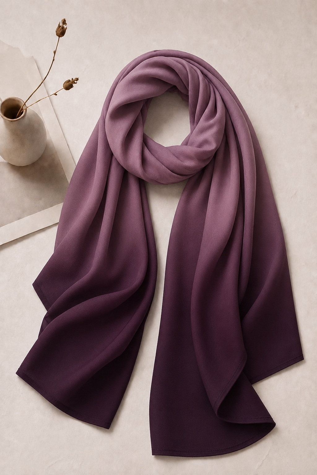 Burgundy Stole