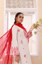 Load image into Gallery viewer, Luxeurs Embroidered Pretwear Designer Lawn Dress
