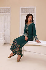 Load image into Gallery viewer, Luxeurs Embroidered Pakistani Ready to Wear Lawn Dress
