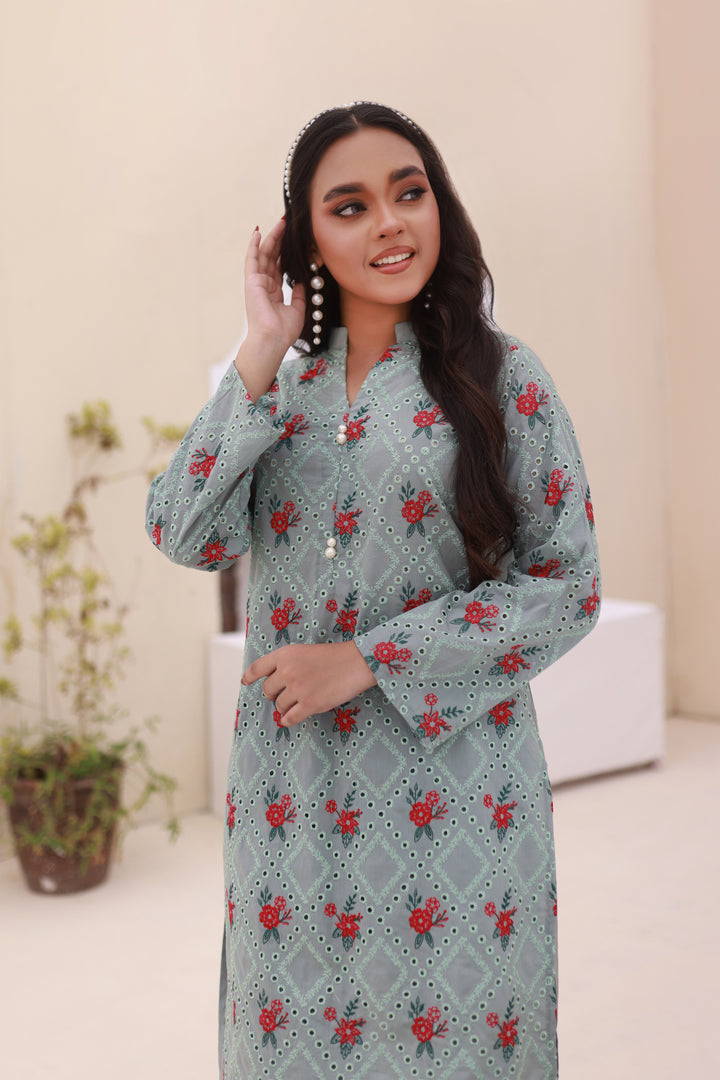 Luxeurs Embroidered Pakistani Ready to Wear Lawn Dress