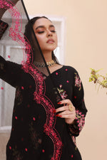 Load image into Gallery viewer, Luxeurs Embroidered Pretwear Designer Lawn Dress
