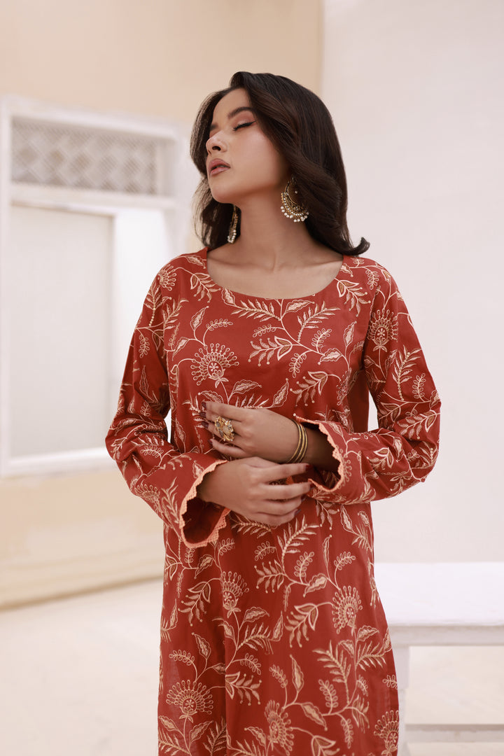 Luxeurs Embroidered Pakistani Ready to Wear Lawn Dress