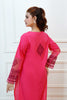 Electric Pink 2PC Embroidered Lawn Dress
