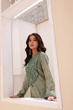 Load image into Gallery viewer, Luxeurs Embroidered Pakistani Ready to Wear Lawn Dress
