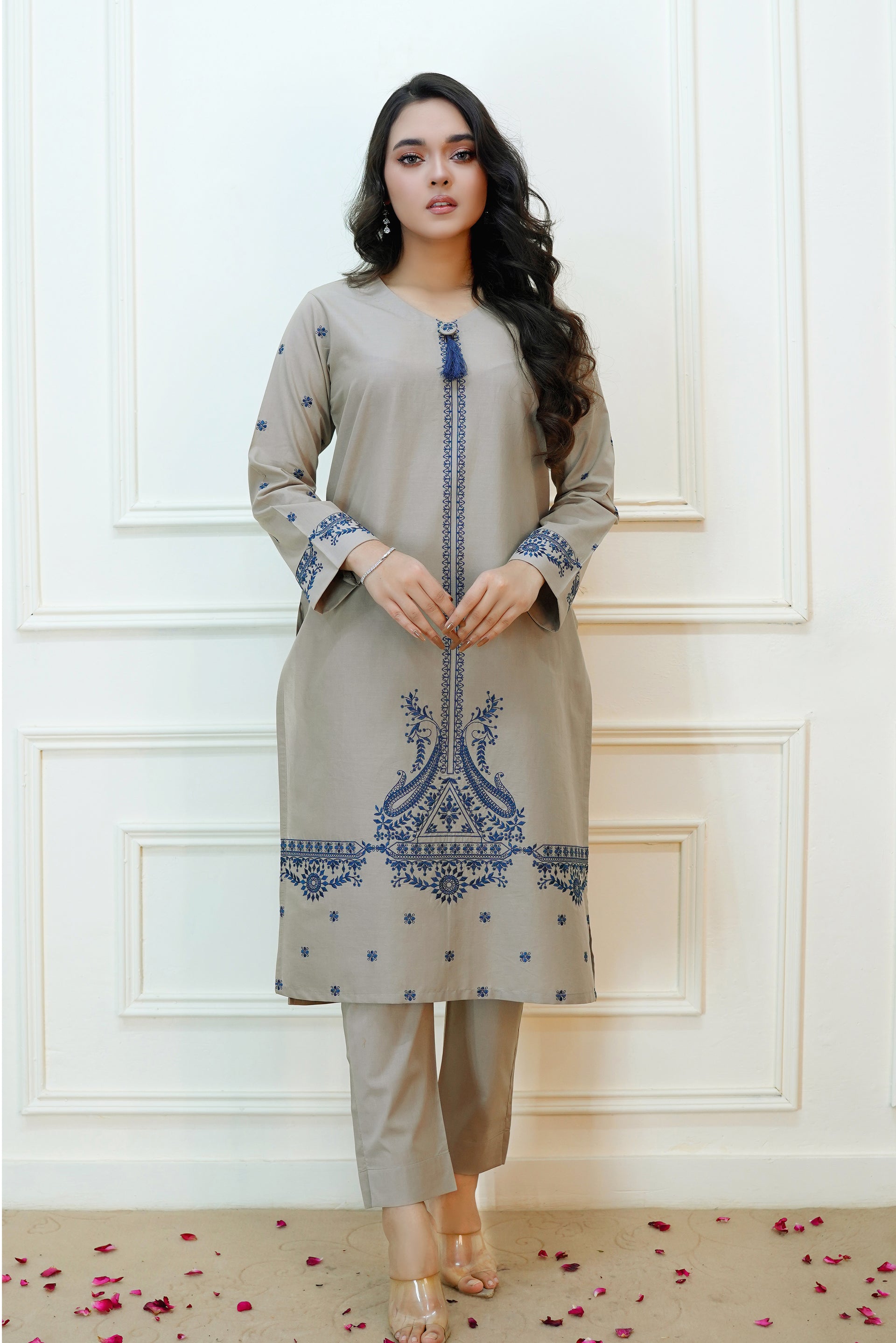 sachin and babi light blue dress 25 Basic & Casual Dresses Sandro Embroidered White... From Shunlifacai669,  $66.63