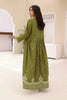 Spring Olive Embroidered Lawn Stitched 2PC Dress