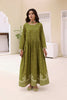 Spring Olive Embroidered Lawn Stitched 2PC Dress