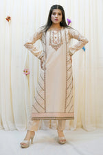 Load image into Gallery viewer, Luxeurs Lawn CottonStitched Embroidered Dress
