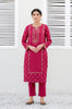 Sangria Embroidered 2-Piece Lawn Dress