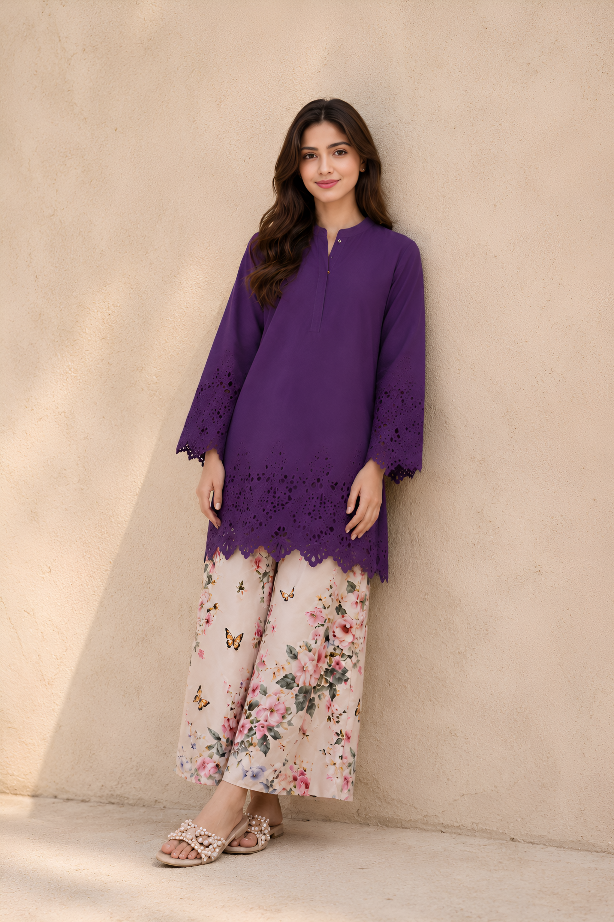 Bloom Embroidered 2PC Dress