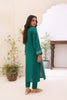 Emerald Embroidered Lawn Stitched Dress