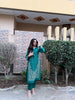 Emerald Embroidered Lawn Stitched Dress