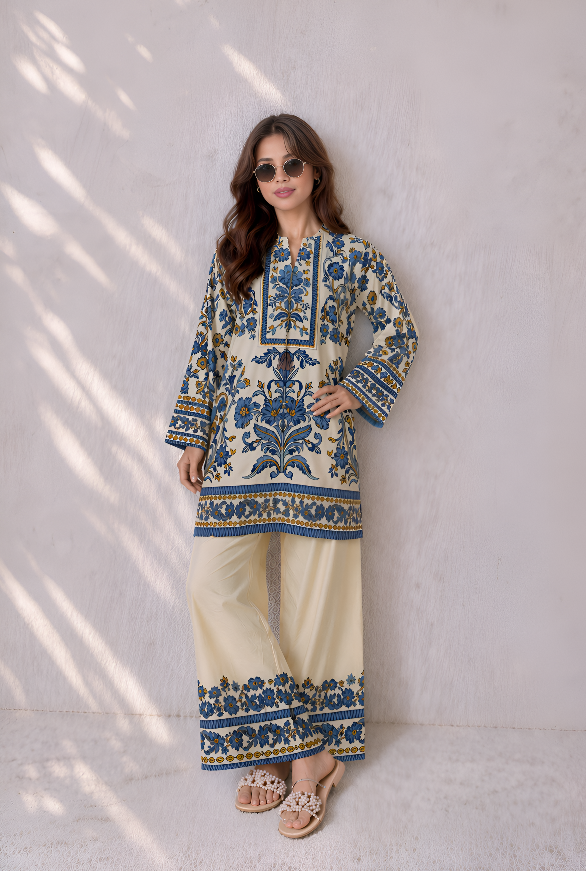 Rio Printed 2pc Dress