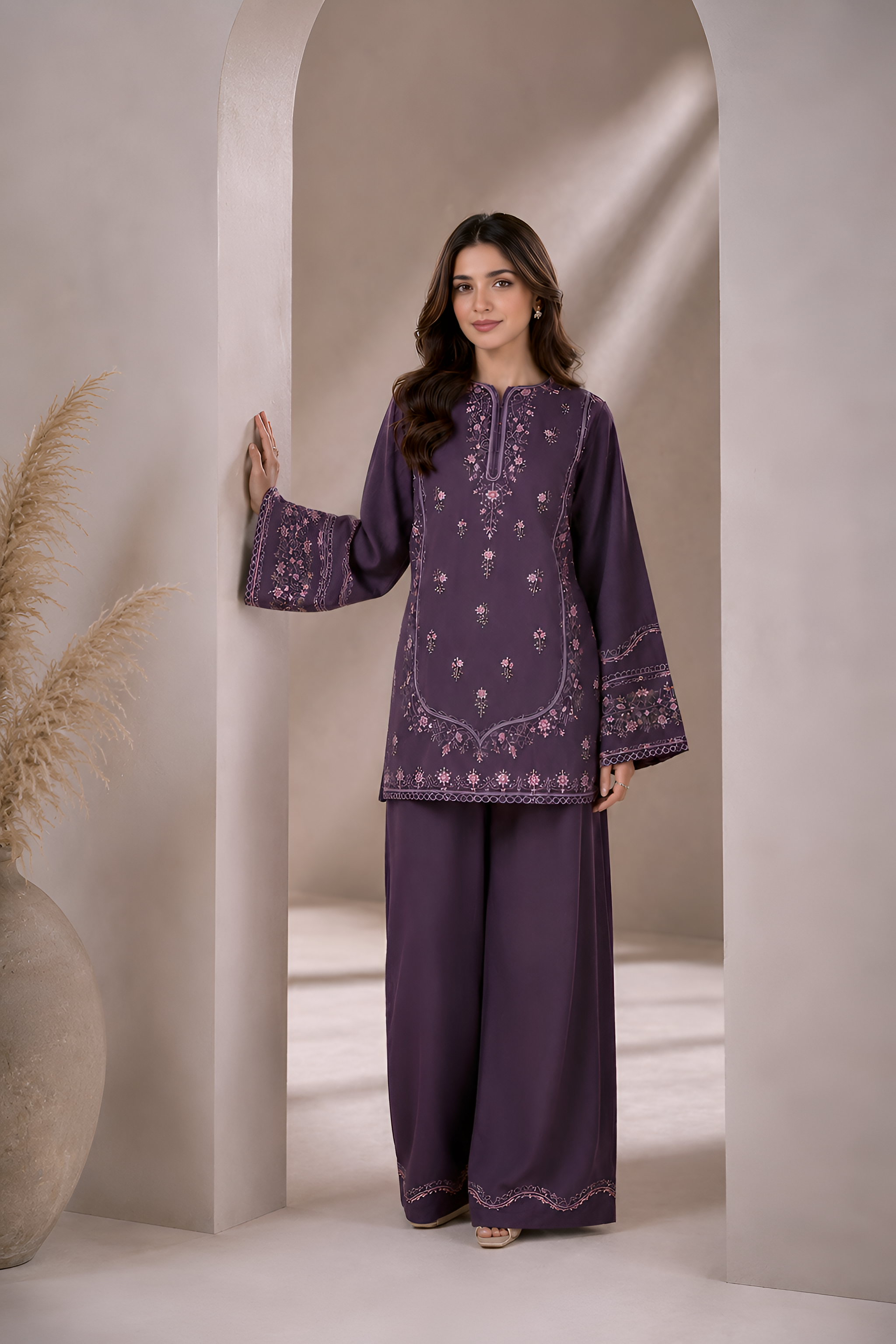 Blair Emb. Lawn 2PC Dress