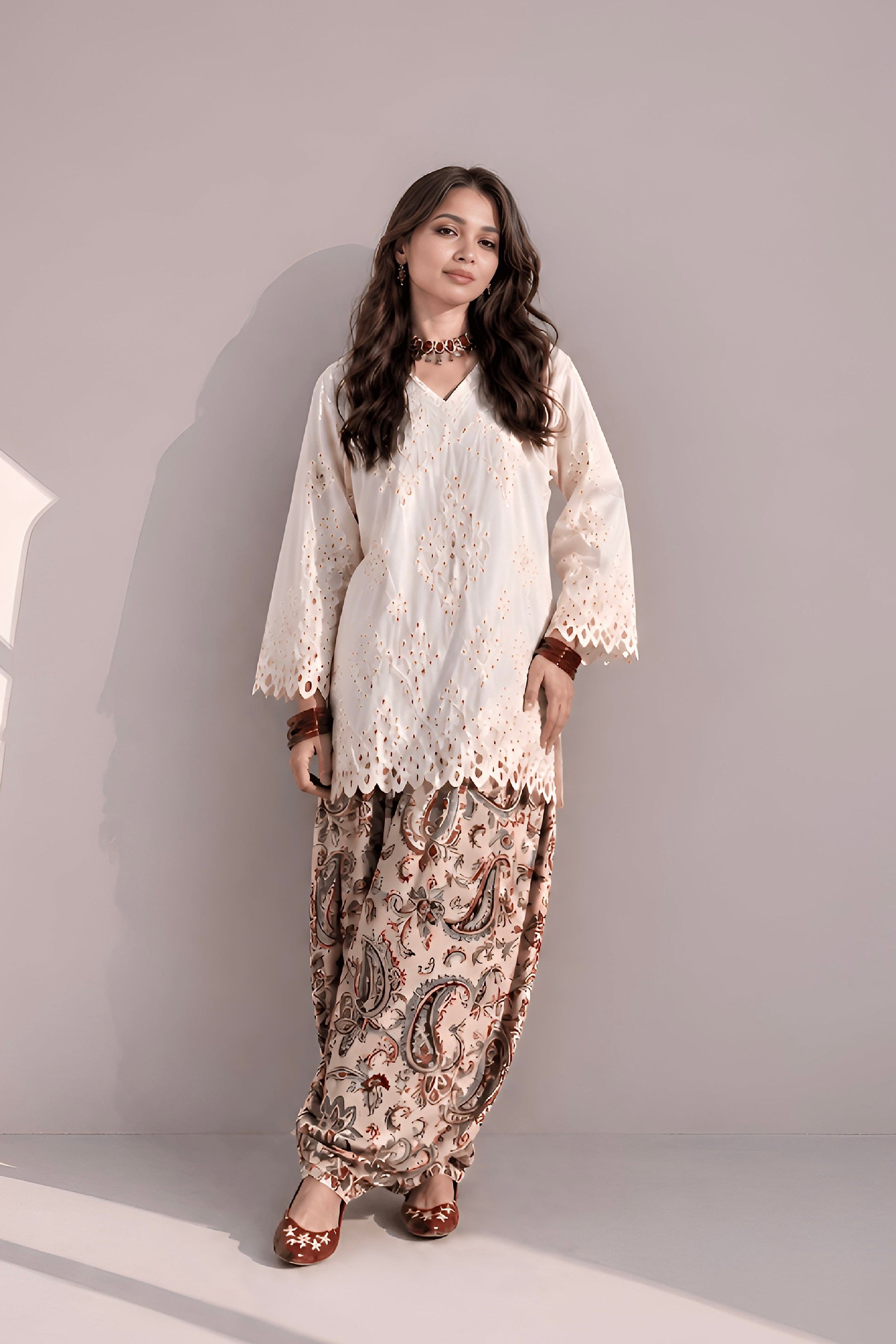 Kitty Embroidered 2pc Dress