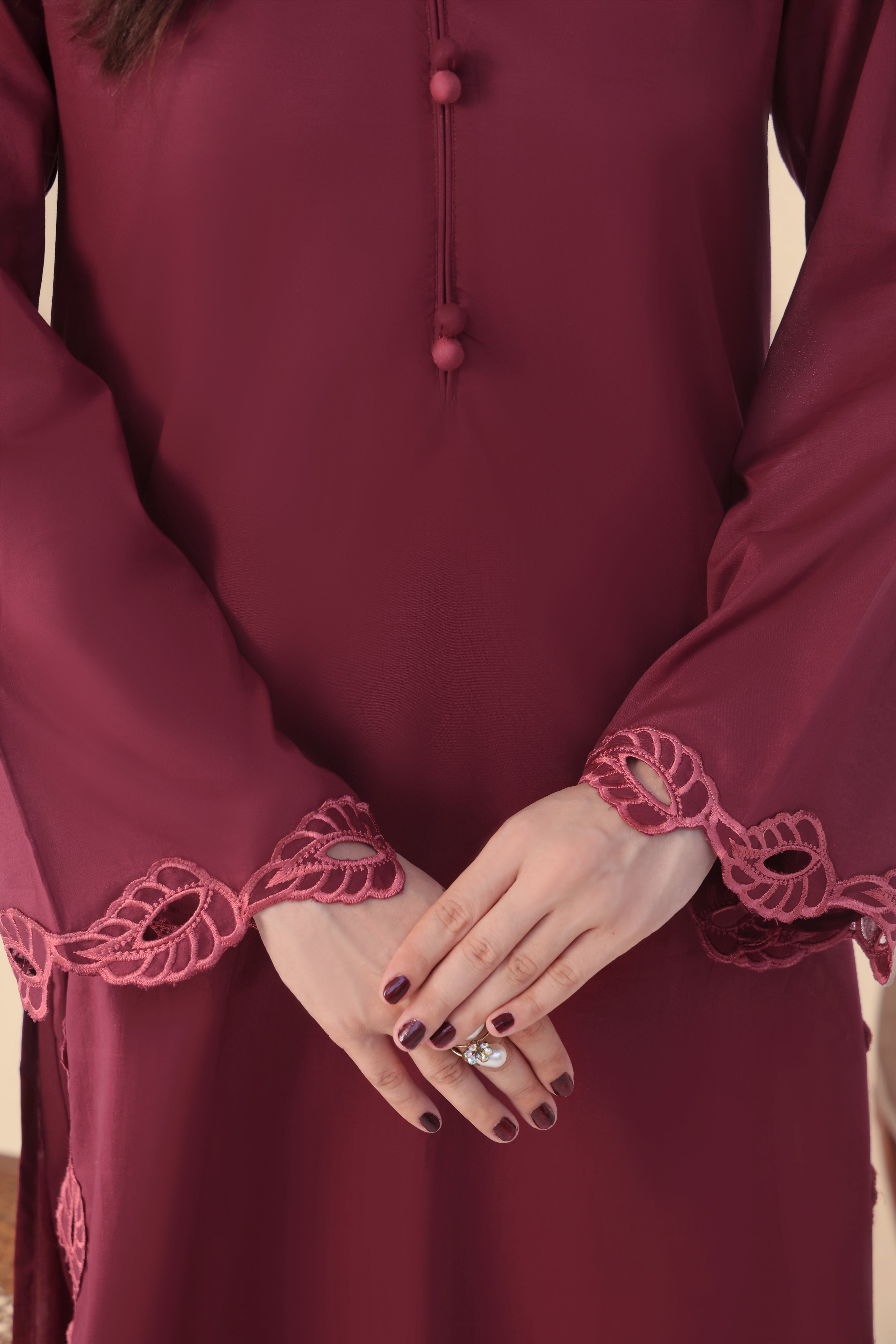 Camillia Embroidered 3PC Lawn Dress