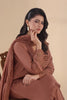 Cinnamon Embroidered 3PC Lawn Dress