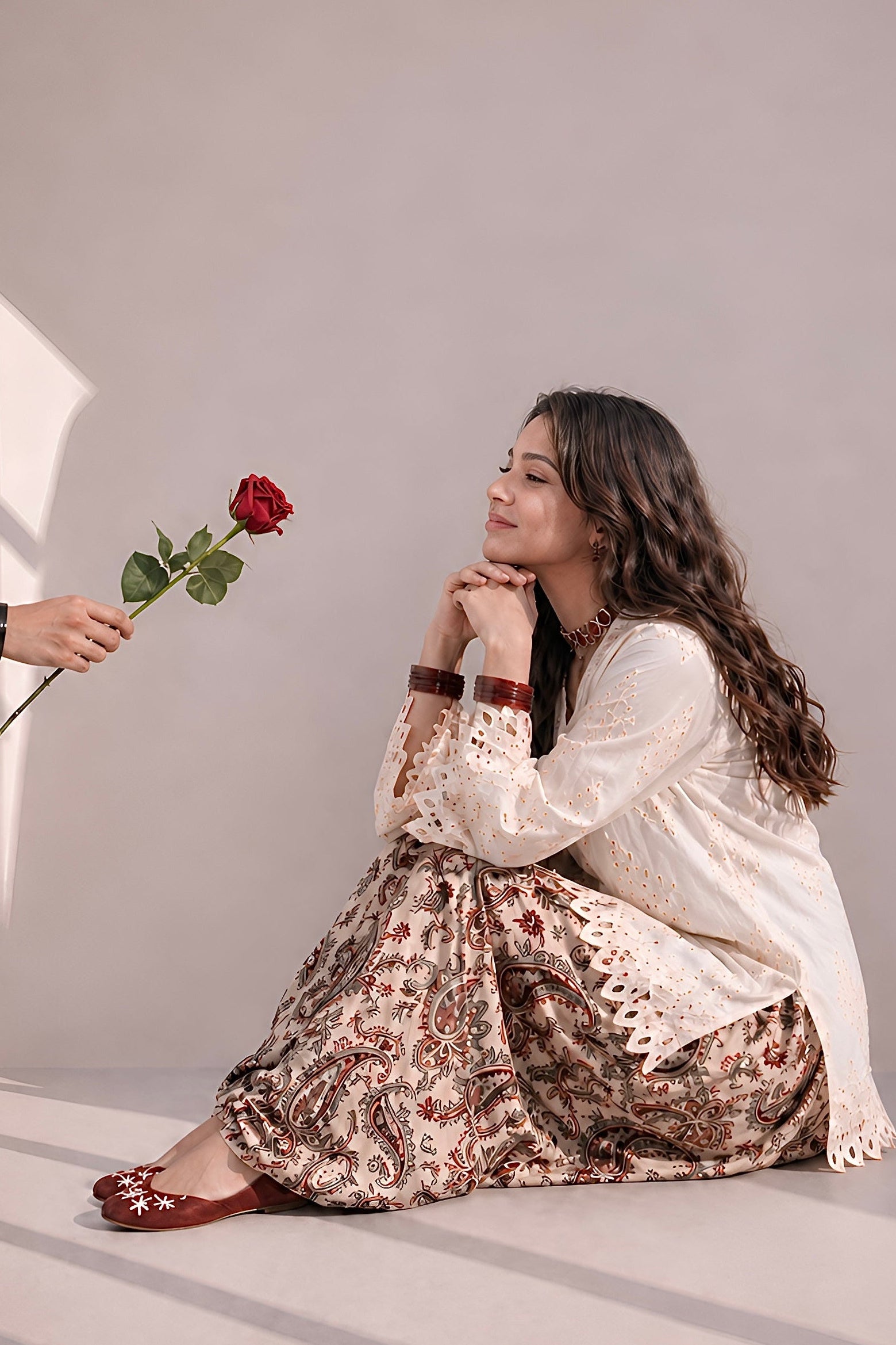 Kitty Embroidered 2pc Dress