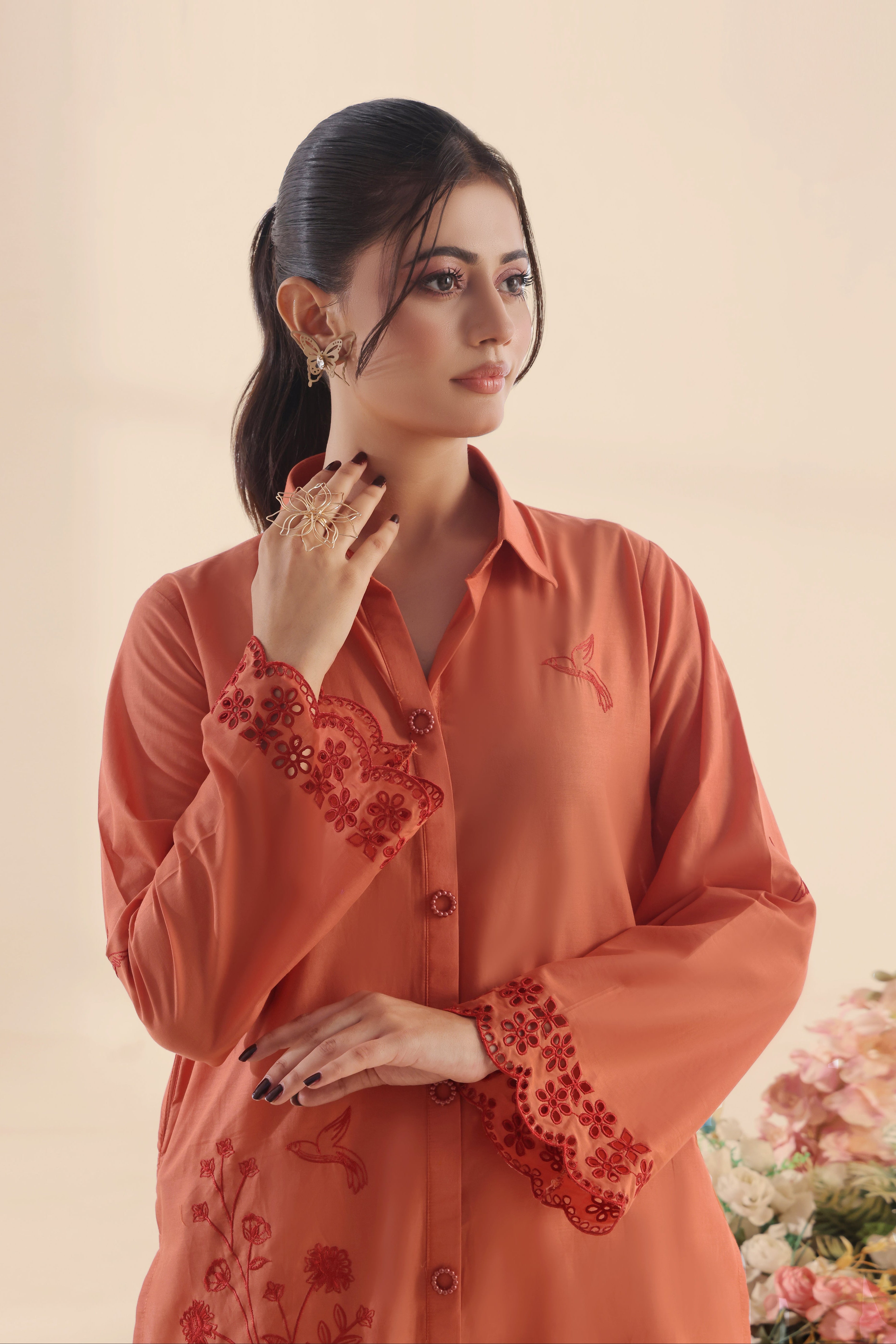 Ember Embroidered Lawn 2PC Dress