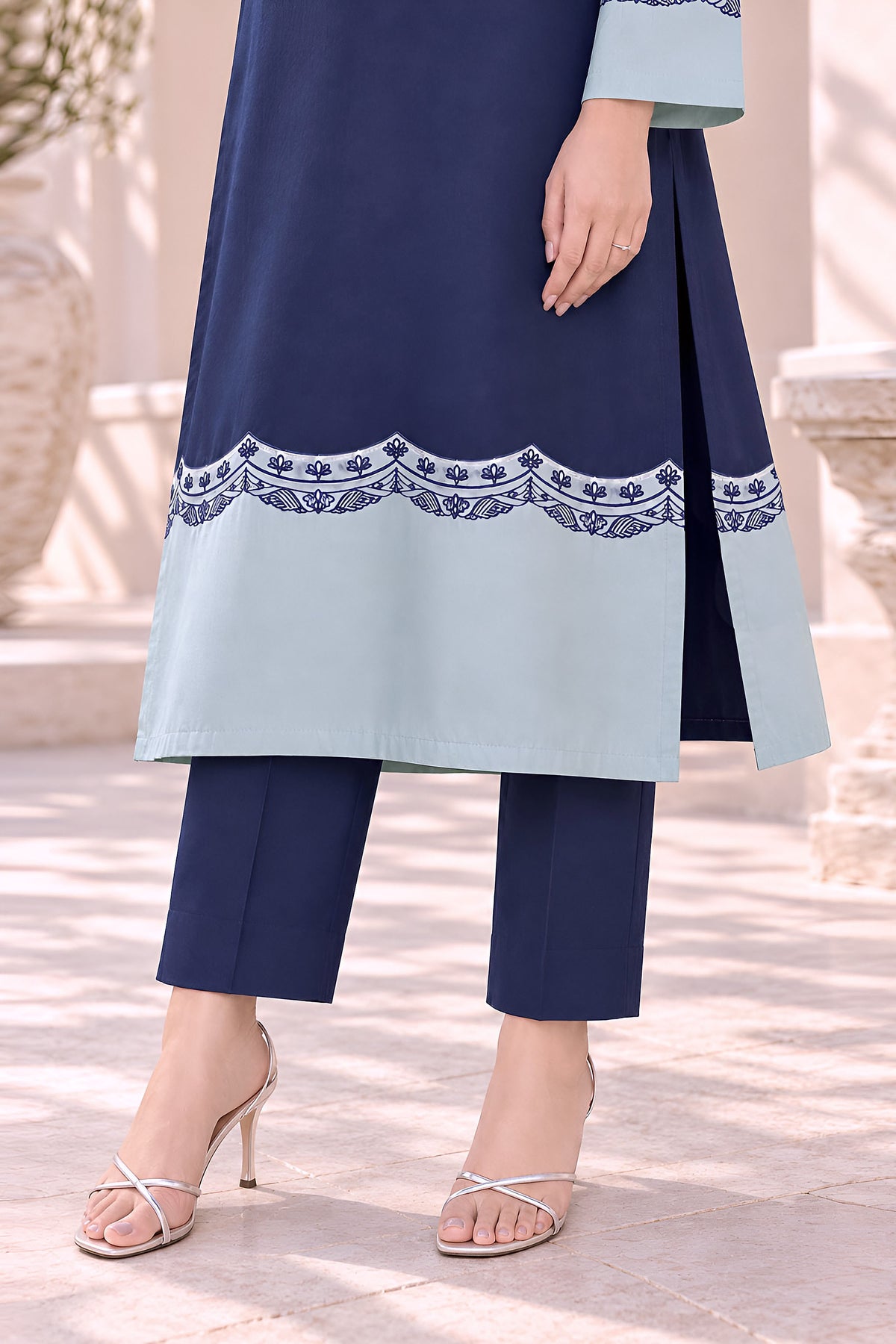 Ethereal Embroidered 3PC Lawn Dress