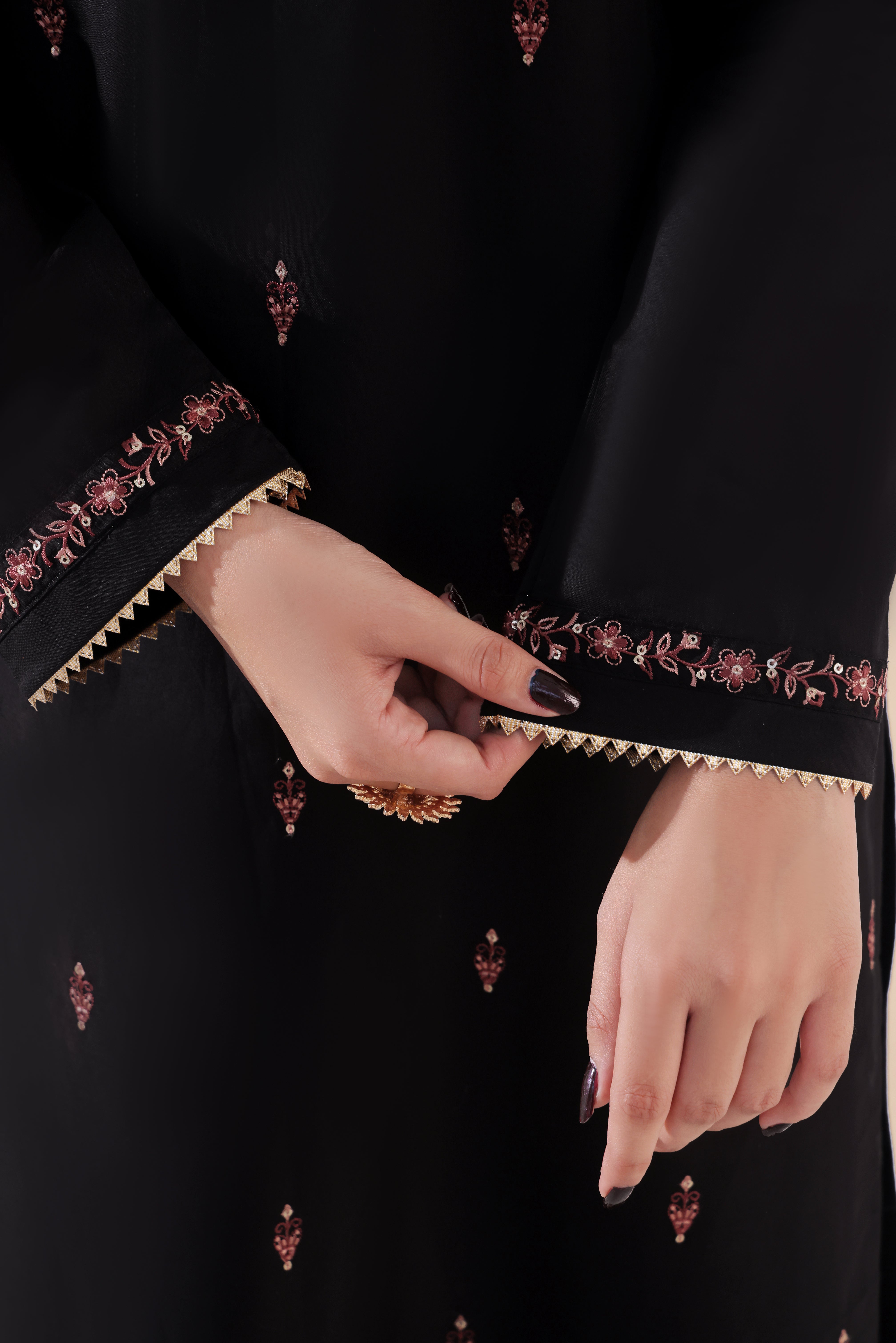 Eva Embroidered 3PC Lawn Dress