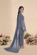 Load image into Gallery viewer, Flint Embroidered 3PC Lawn Dress
