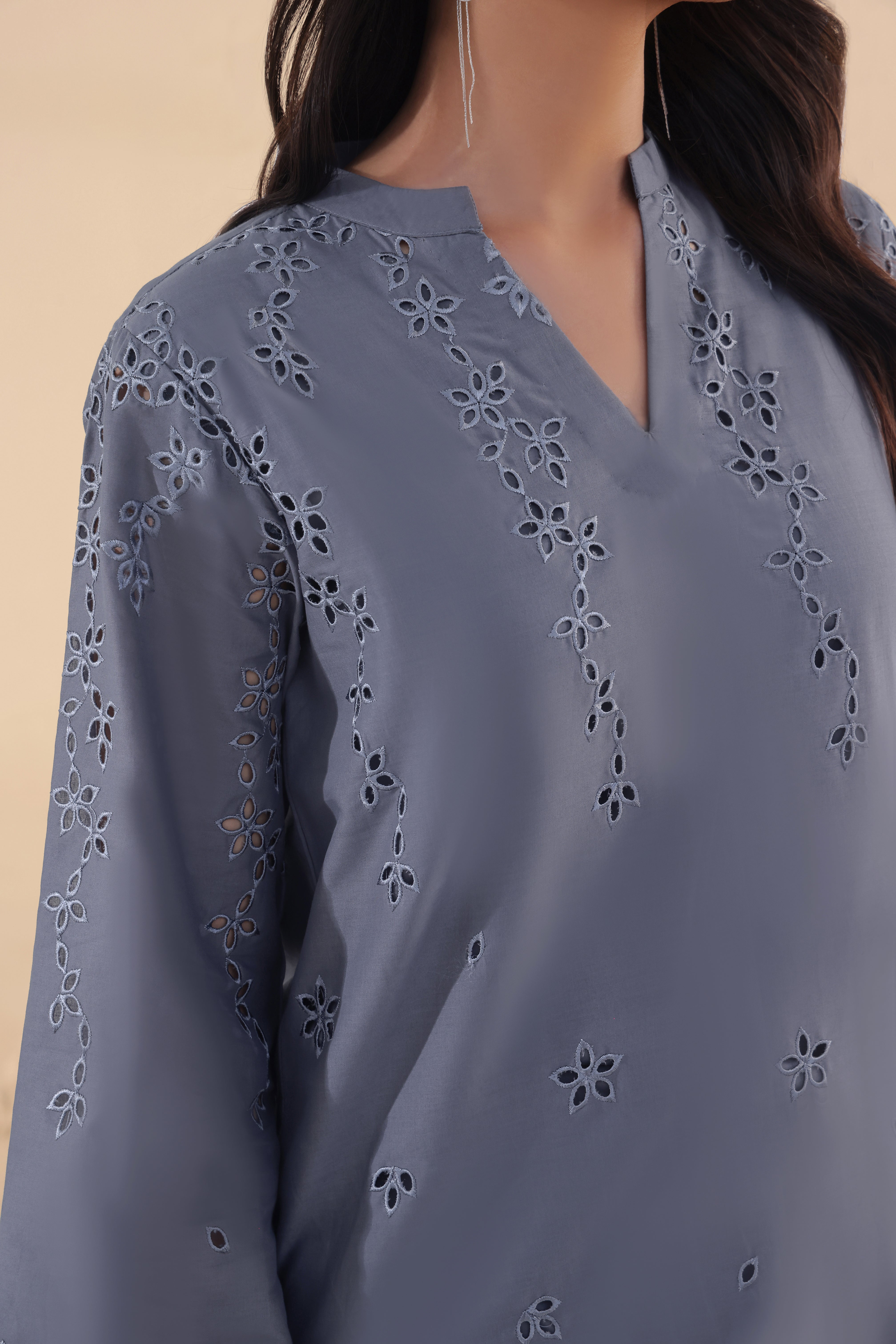 Flint Embroidered 3PC Lawn Dress