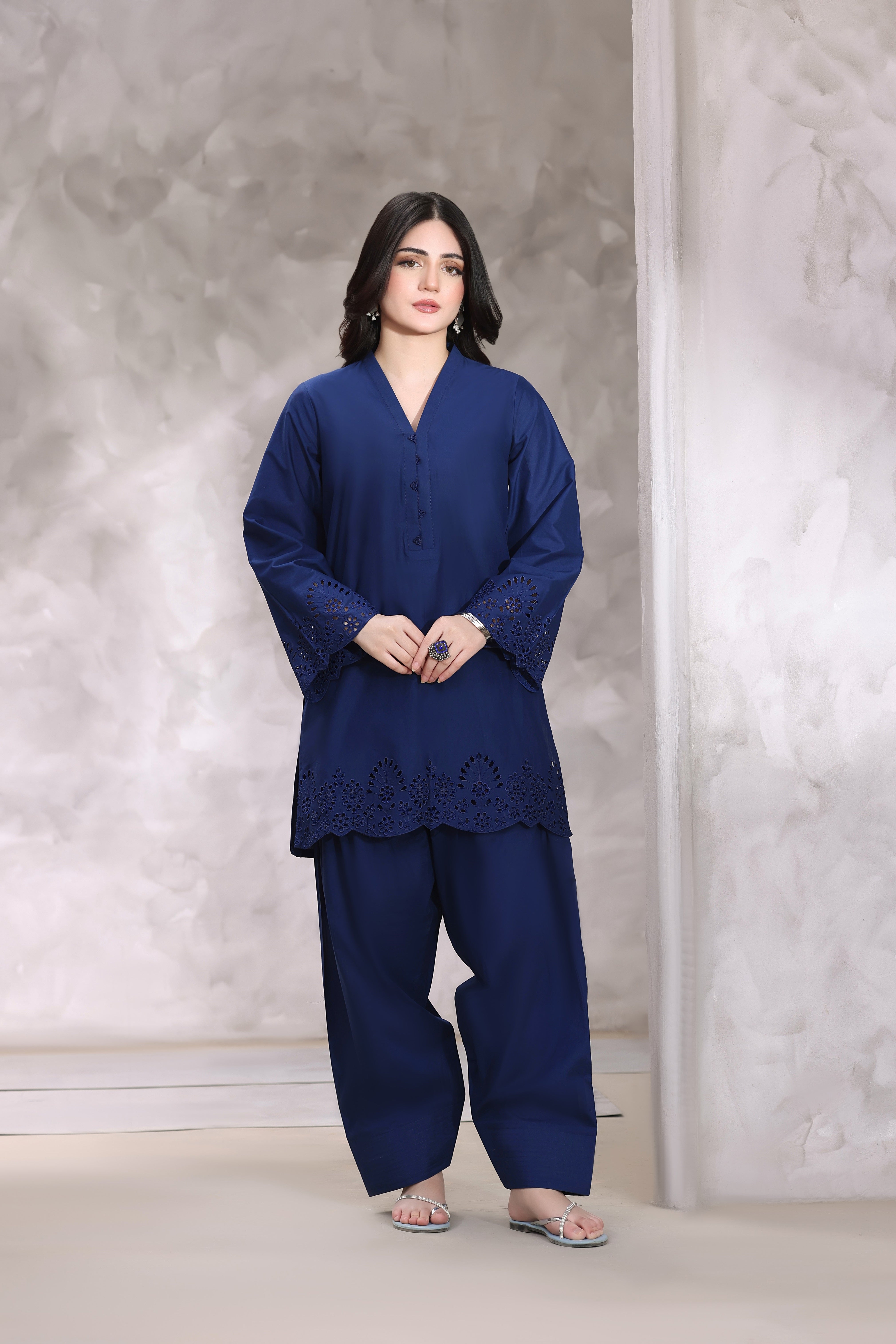 Highness Embroidered 3PC Lawn Dress