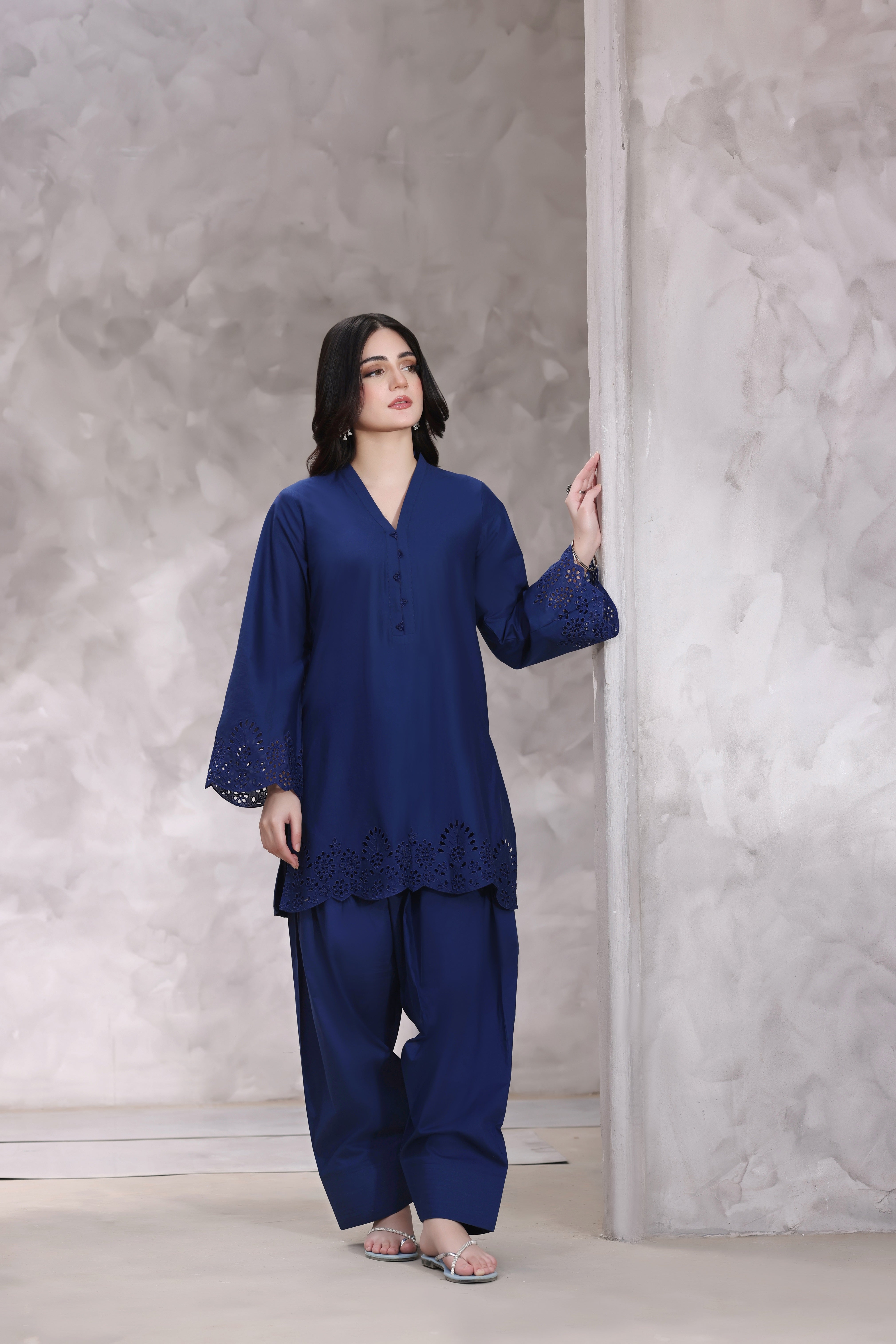 Highness Embroidered 3PC Lawn Dress