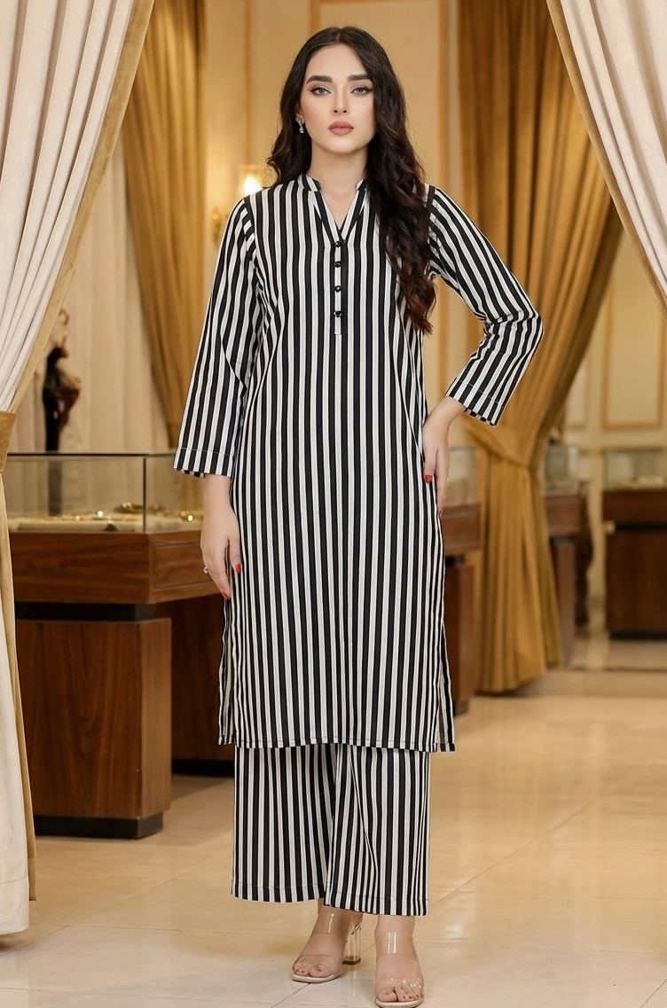 Stripes Printed Co-ord Set