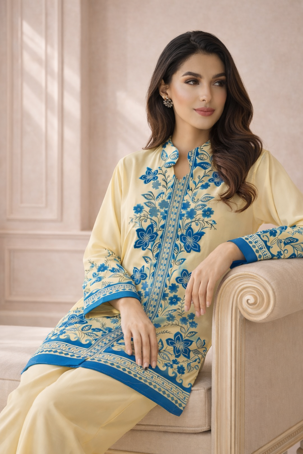 Printed Co-Ord Set L01