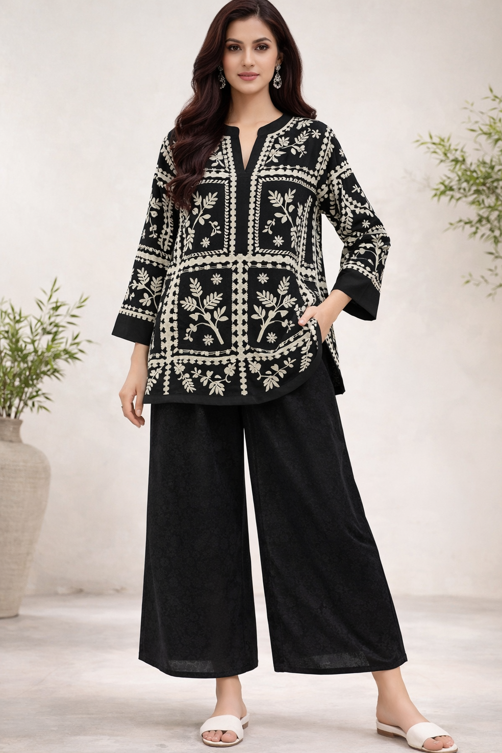 Printed Co-Ord Set L07