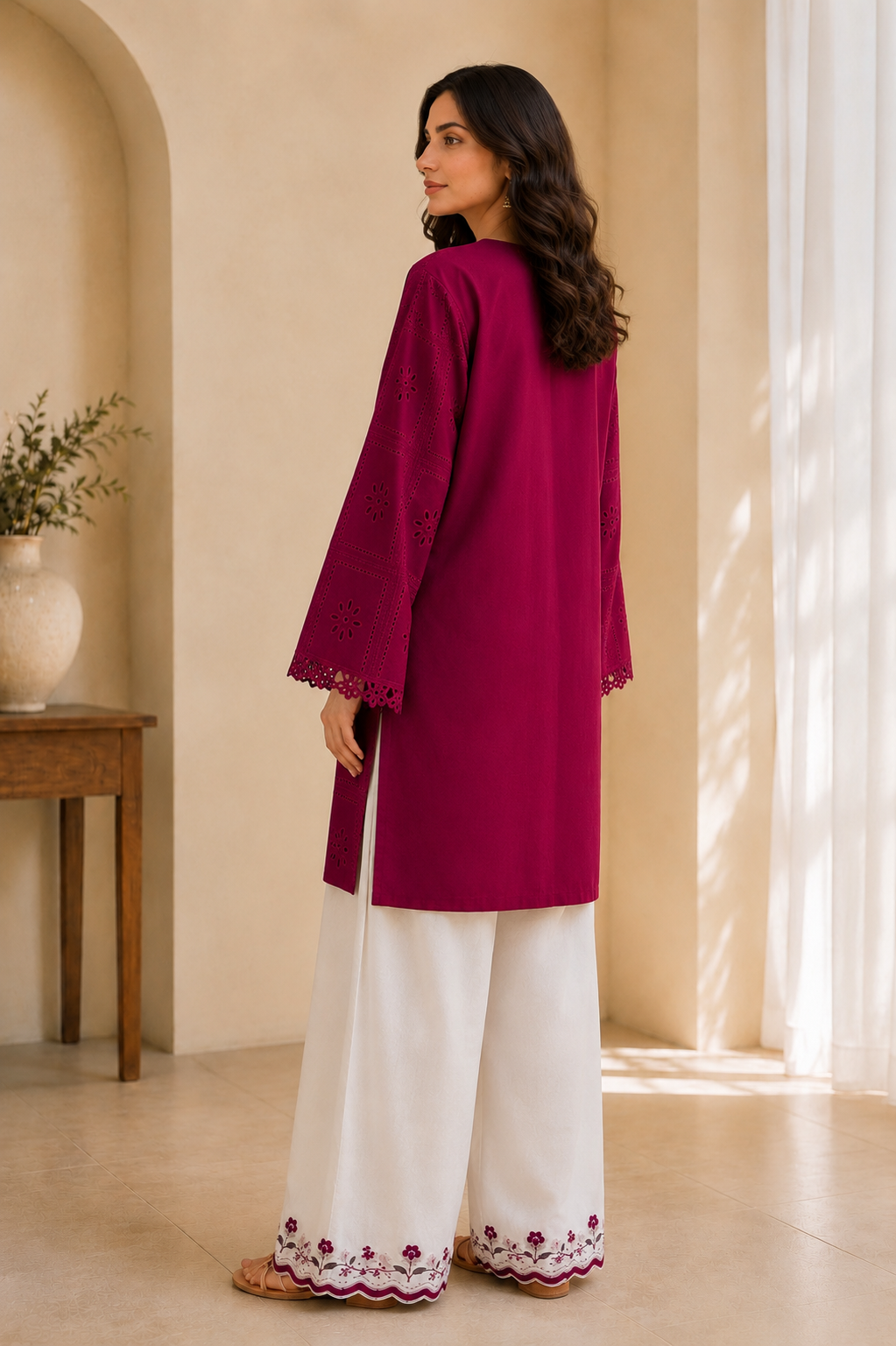 Gulnaar Embroidered 2PC