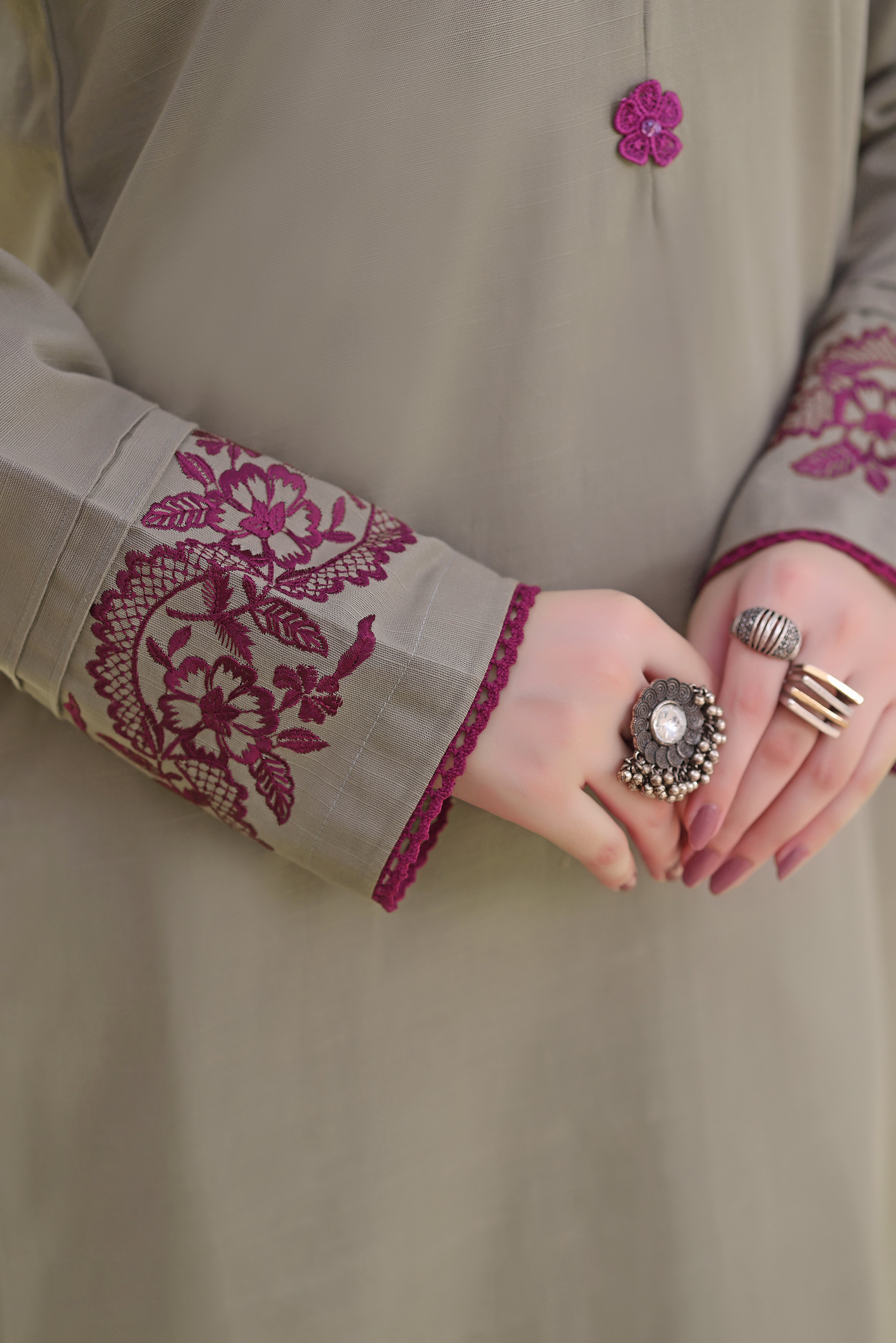 Ash Khaddar 3PC Dress