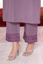 Load image into Gallery viewer, Blossom khaddar Embroidered 2PC Dress
