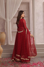 Load image into Gallery viewer, Gulaal Chiffon Formal Stitched Dress
