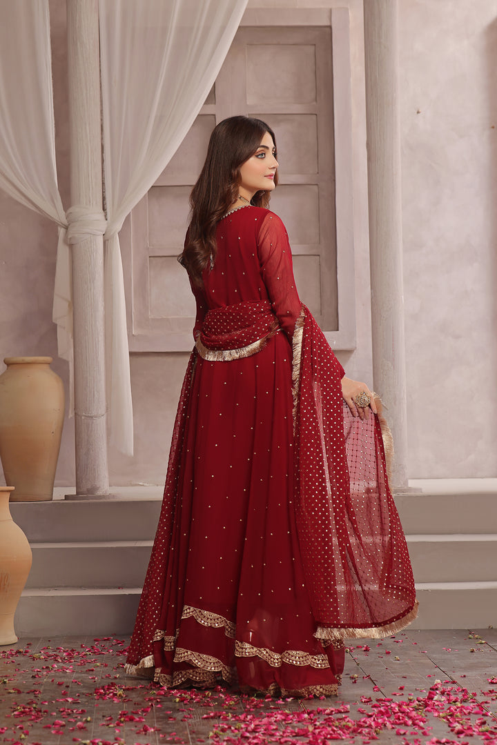 Gulaal Chiffon Formal Stitched Dress