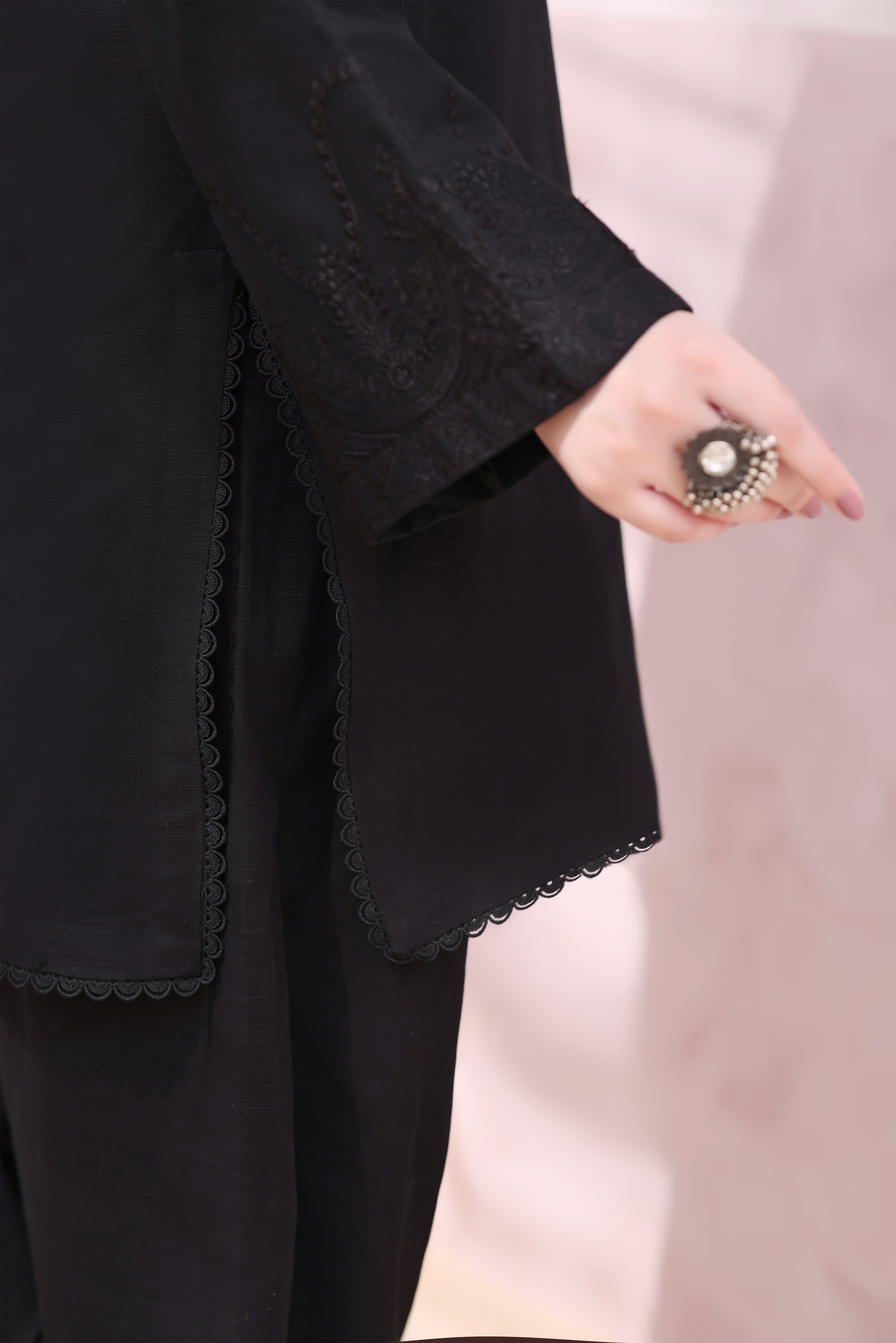 Nightingale Khaddar 3PC Dress